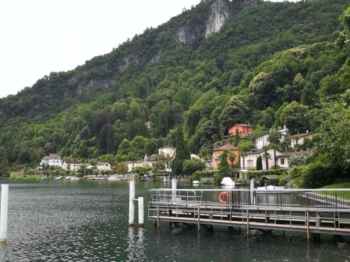 Acquachiara Apartman Ponte Tresa Kültér fotó